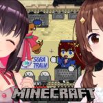 【Minecraft】トレイン地上絵２人でラストスパート！！【#SorAZ/ときのそら/AZKi】《SoraCh. ときのそらチャンネル》