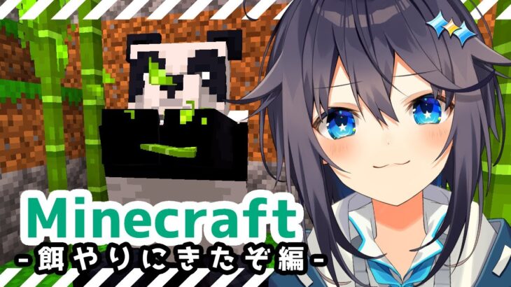 【Minecraft】うちのパンダ元気かな【にじさんじ／空星きらめ】《空星きらめ/Sorahoshi Kirame【にじさんじ】》