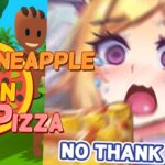 【Pineapple on pizza】なんだこれ！？steamで98％の人が圧倒的高評価をした謎ゲーやってみる！【アキ・ローゼンタール/ホロライブ】《アキロゼCh。Vtuber/ホロライブ所属》