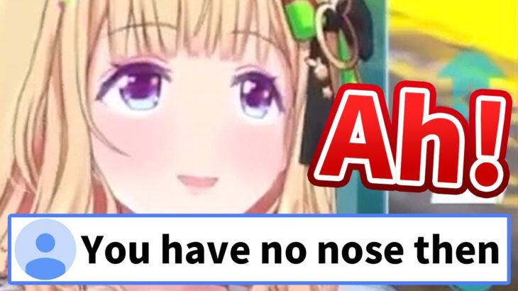 Viewer says something they must not say while Aki is talking about her nose hair [Hololive/Eng sub]
