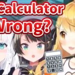 Viewers believe Mel doesn’t know how to use calculator [Hololive/Eng sub]