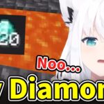 Fubuki accidentally throws her diamonds into Lava【Hololive/Eng sub】