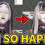 Raden takes off her mask when she feels too happy【Hololive/Eng sub】