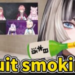 Raden quit smoking for official stream but could not stop drinking alcohol【Hololive/Eng sub】