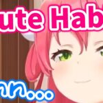 Miko’s cute habit that she can’t help but do IRL【Hololive/Eng sub】