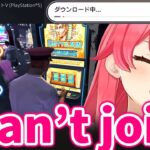 Only Miko can’t join the same server and sadly play slot machine alone…【Hololive/Eng sub】