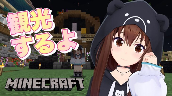 【Minecraft】久々の観光をしてみよう！！【ホロライブ/ときのそら】《SoraCh. ときのそらチャンネル》