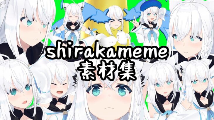 【GB】fubuki fox memes まとめ＋使用例【 #shirakameme 】《フブキCh。白上フブキ》