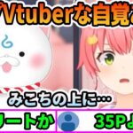 35Pから今トップVTuberの自覚があったりするか答えるさくらみこ【ホロライブ切り抜き】