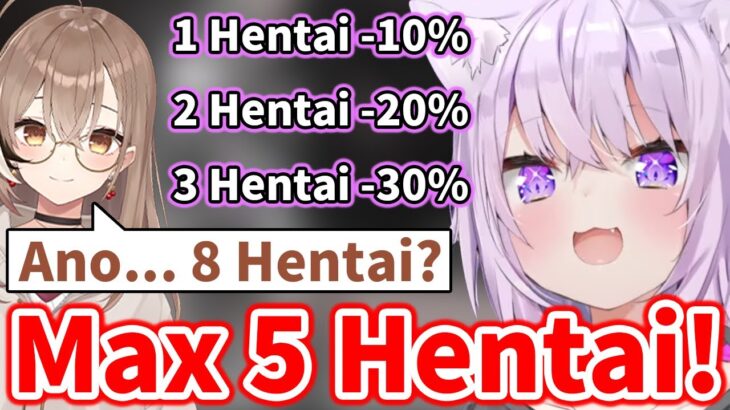 Okayu explains about “Hentai Discount” to Mumei 【HoloGTA Hololive】