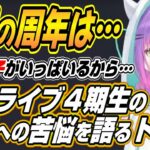 【ホロライブ切り抜き/常闇トワ】ナイトクラブを攻略する餓狼とホロライブ４期生の周年記念での悩みを語るトワ様【アキロゼ】