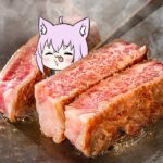 ステーキを焼く猫です🥩《Okayu Ch. 猫又おかゆ》