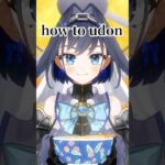 how to UDON #ホロライブ #hololive #hololiveen #オーロ・クロニー #ourokronii《hololive ホロライブ – VTuber Group》