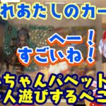 【兎田ぺこら】の福袋開封配信で突如現れた【星街すいせい】パペットで一人遊びする様子が可愛いｗ【ホロライブ/切り抜き】