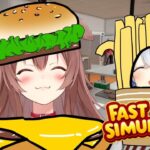 【Fast Food Simulator】弱小バーガー店ついに開店！！！！【#かなころ】《Korone Ch. 戌神ころね》