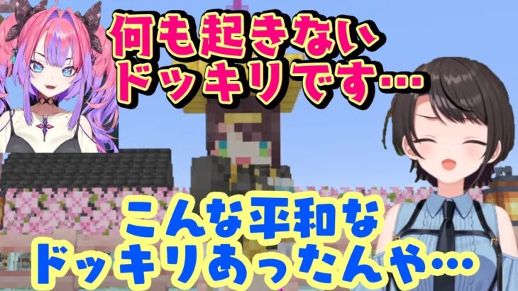 人の減ったマイクラホロ鯖で【大空スバル】が透明化ポーションでいたずらしても上手くいかず、【綺々羅々ヴィヴィ】のドッキリも爆破を匂わせて優しさで出来ていて平和な世界ｗ【ホロライブ/切り抜き】