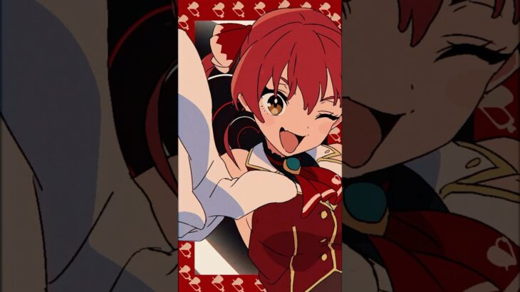 マリン船長のぬるぬるダンスアニメがすごすぎる！！！#shorts #anime #dance《Marine Ch. 宝鐘マリン》