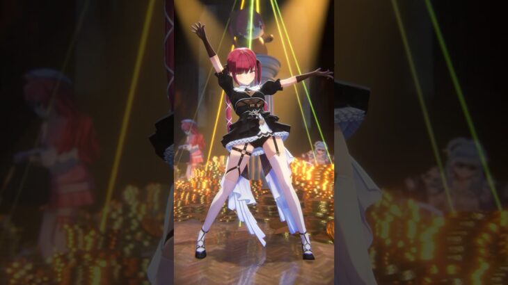 moneyに囲まれながらセクシーにホニマニダンス踊ってみた💃💰#shorts #dance《Marine Ch. 宝鐘マリン》