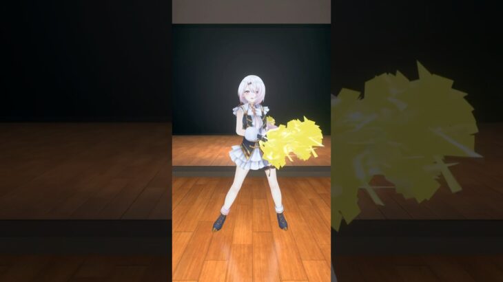 テレパシ👻💛チアダンス  #踊ってみた #にじさんじ #vtuber #テレパシ《椎名唯華 / Shiina Yuika》