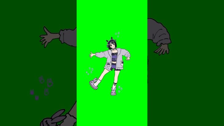 🟩人筒GB (MVのわたくし) #人ってただの筒じゃないですか #人筒ダンス《月ノ美兎》