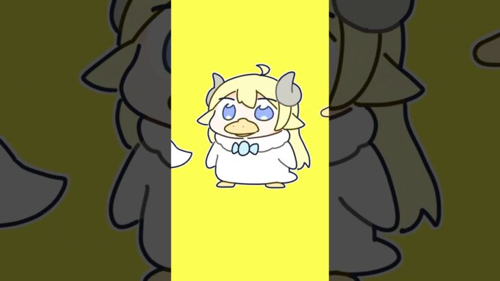 【手描きアニメ】わためとアニマル🐈🦢🐕🐟 #shorts《Watame Ch. 角巻わため》